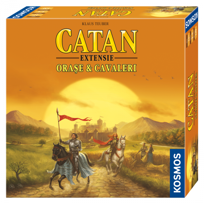 Catan - Extensie Orase Cavaleri 3-4 (RO)