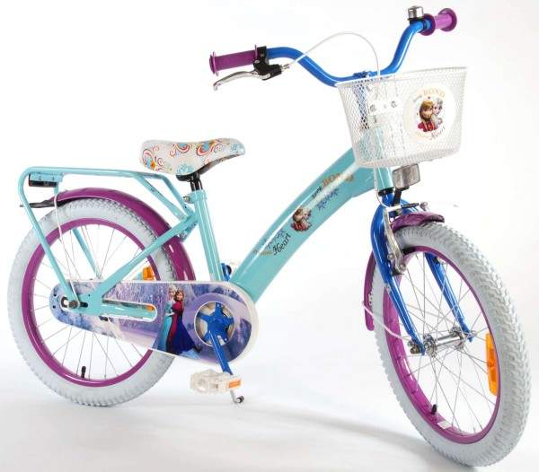 Bicicleta pentru fetite Frozen Volare 18 inch cu roti ajutatoare